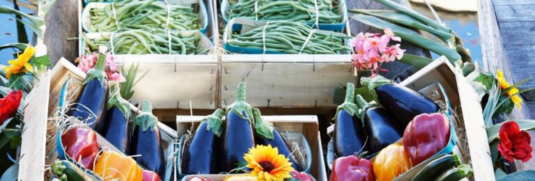 marché flottant de l'Isle sur la Sorgue