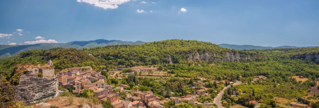 vacances dans le luberon paysage