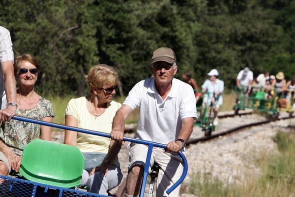 Alpilles velorail provence