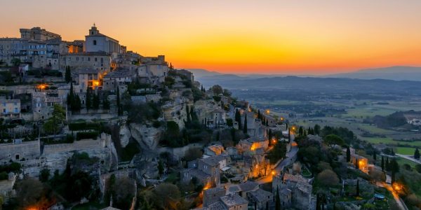 Gordes small medieval town in Provence, Luberon, Vaucluse, France