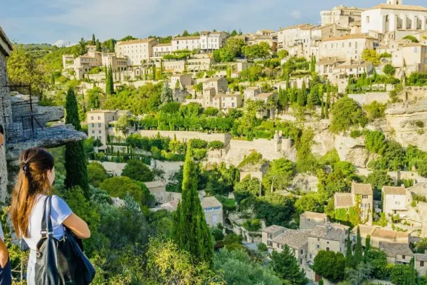 vacances en famille dans le luberon vue