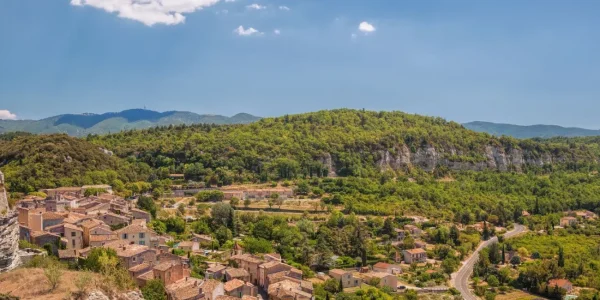 vacances dans le luberon paysage