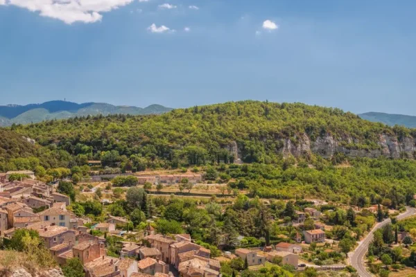 vacances dans le luberon paysage