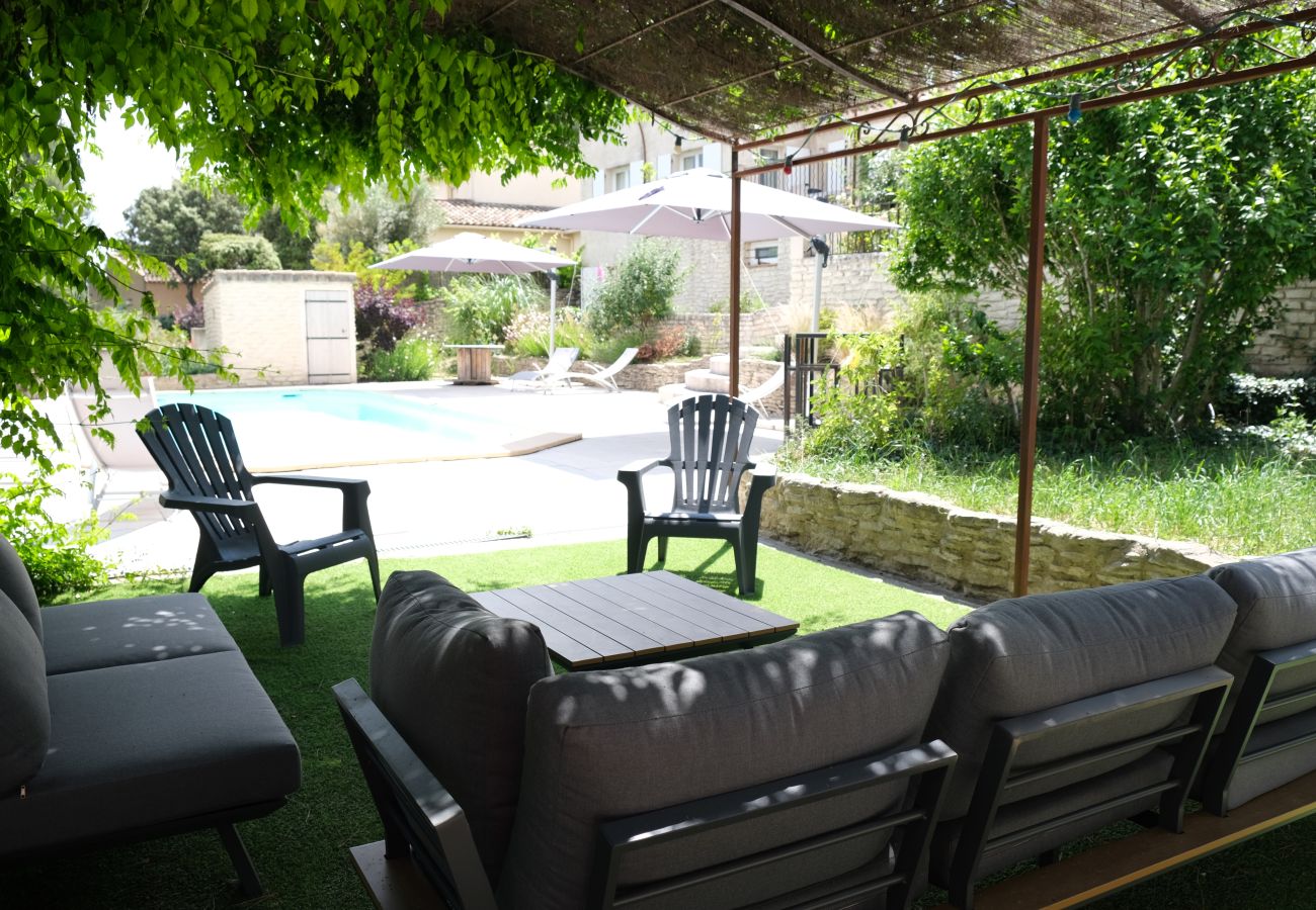 House in Puget - Vacation rental house with pool PUGET LS2-356