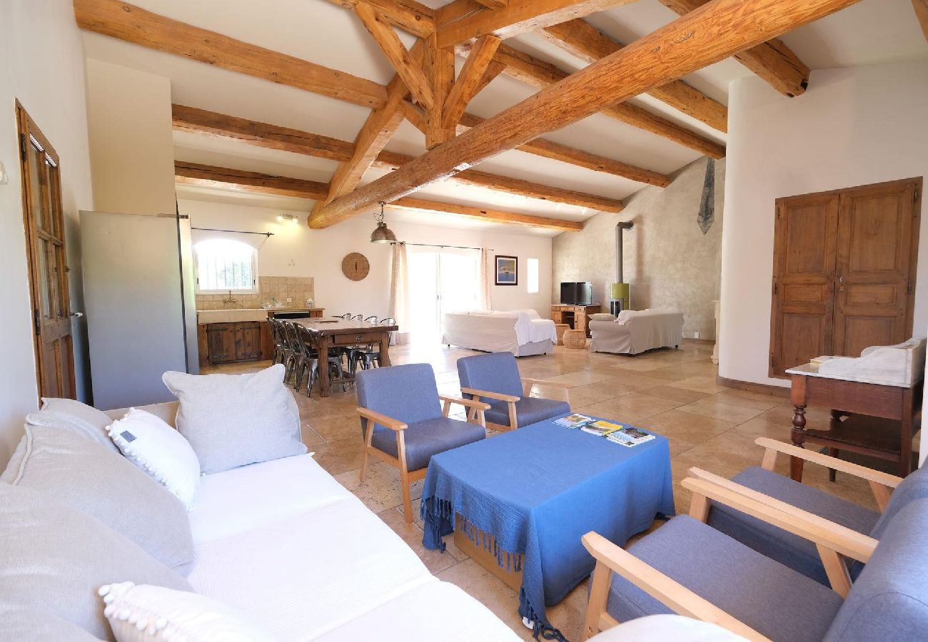 House in Aureille - Vacation rental house with pool AUREILLE LS1-406