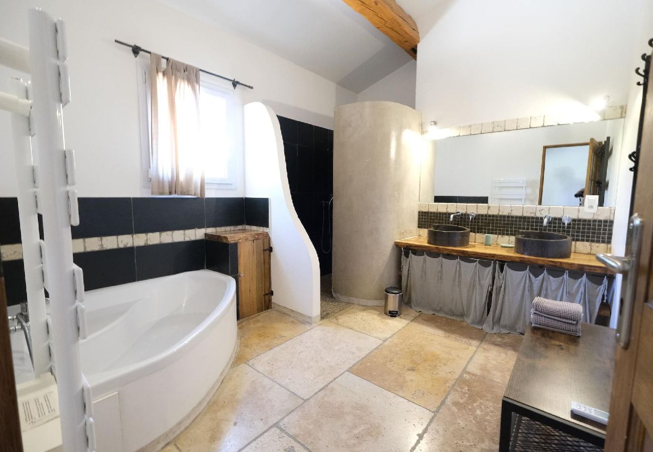 House in Aureille - Vacation rental house with pool AUREILLE LS1-406