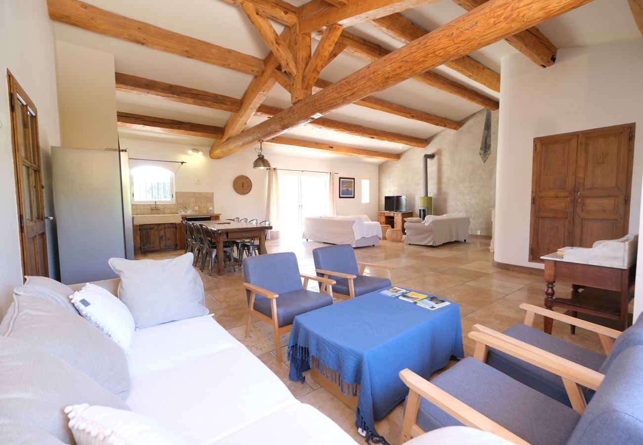 House in Aureille - Vacation rental house with pool AUREILLE LS1-406