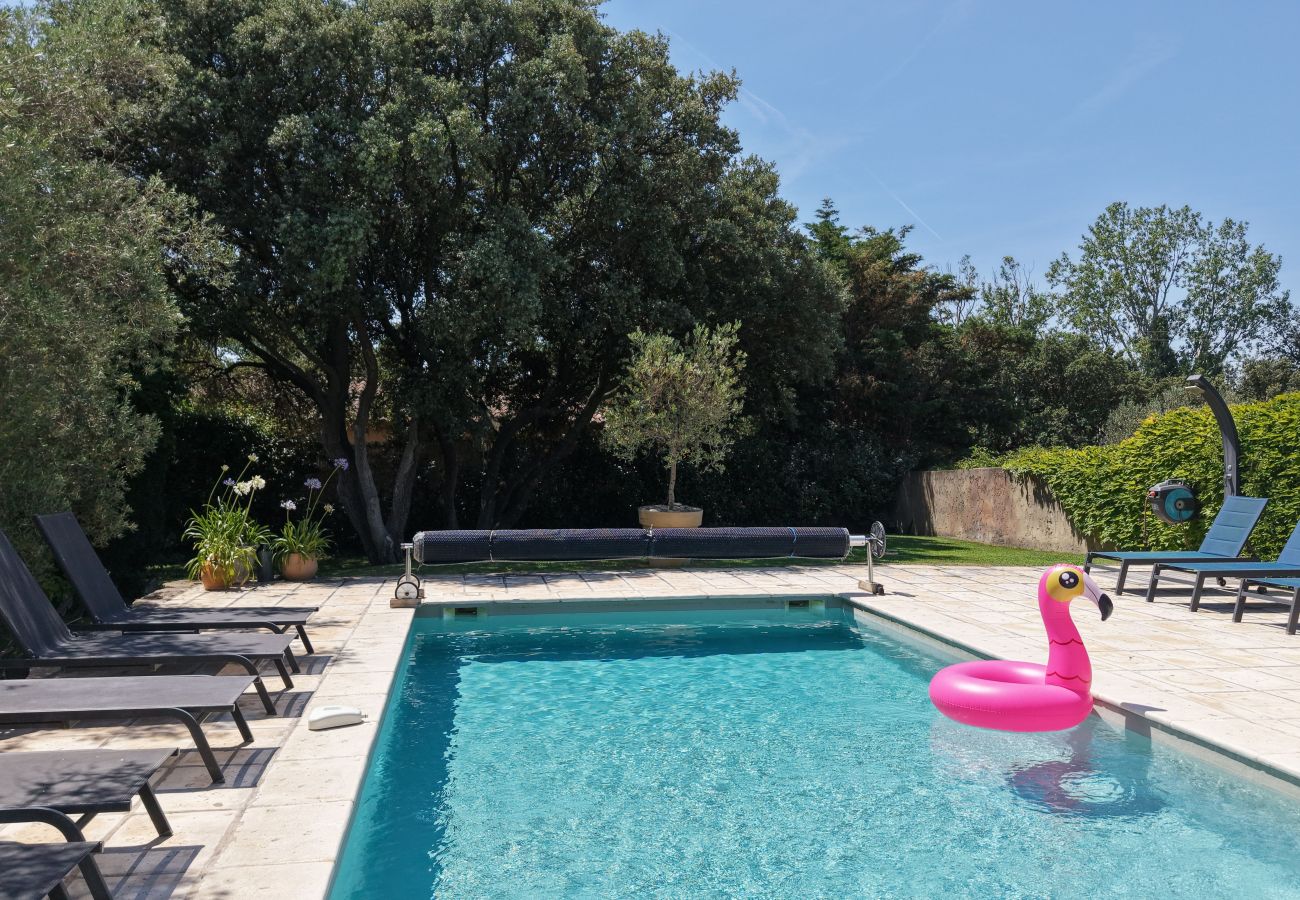 Villa in Aureille - Vacation rental house with pool AUREILLE LS1-417