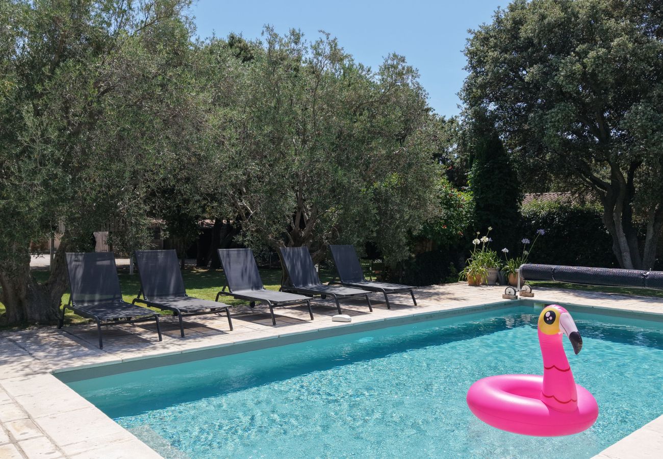 Villa in Aureille - Vacation rental house with pool AUREILLE LS1-417