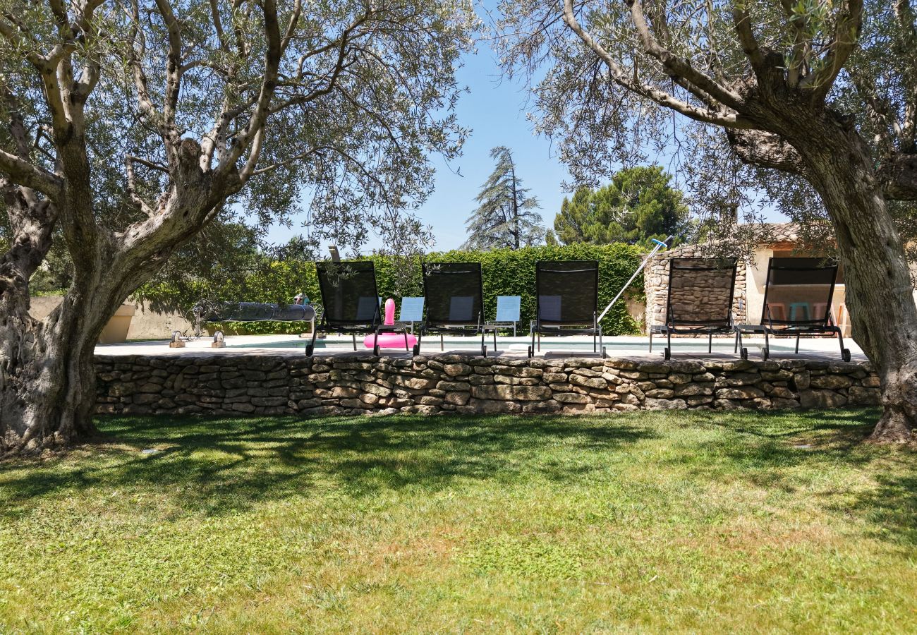 Villa in Aureille - Vacation rental house with pool AUREILLE LS1-417