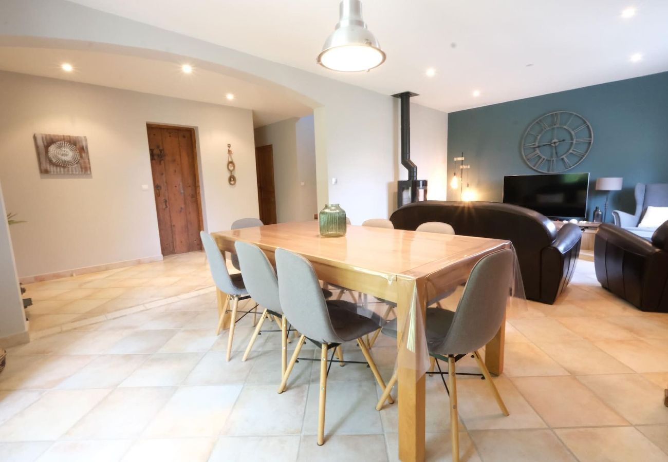 Villa in Bédarrides - Heated pool villa rental in Bédarrides for 6 people