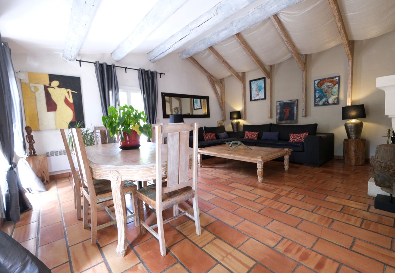 Villa in Aureille - Vacation rental house with pool AUREILLE LS1-423