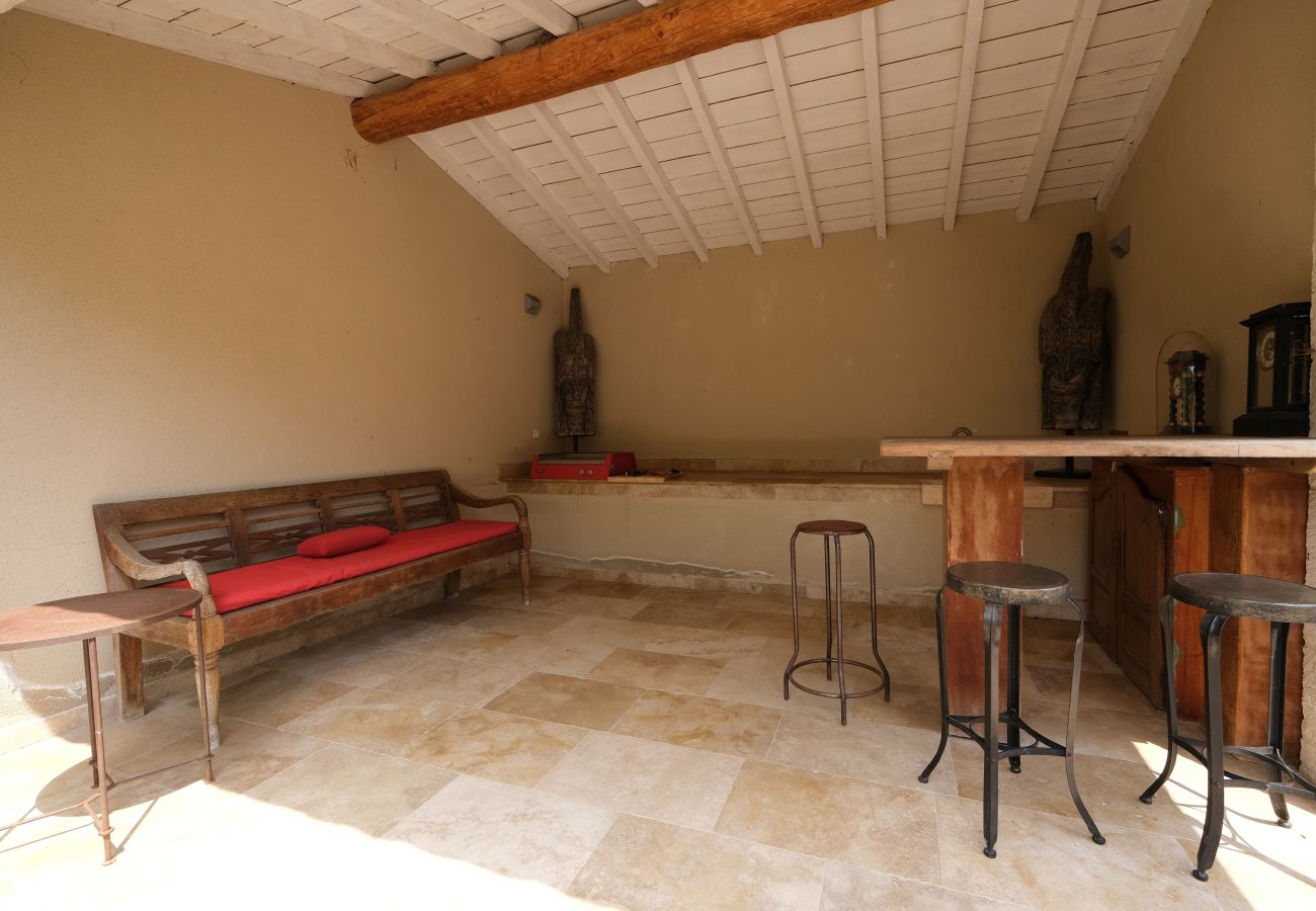 Villa in Aureille - Vacation rental house with pool AUREILLE LS1-423