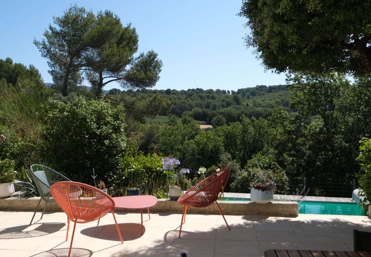 Villa in Puget - Vacation rental house with pool PUGET LS2-405