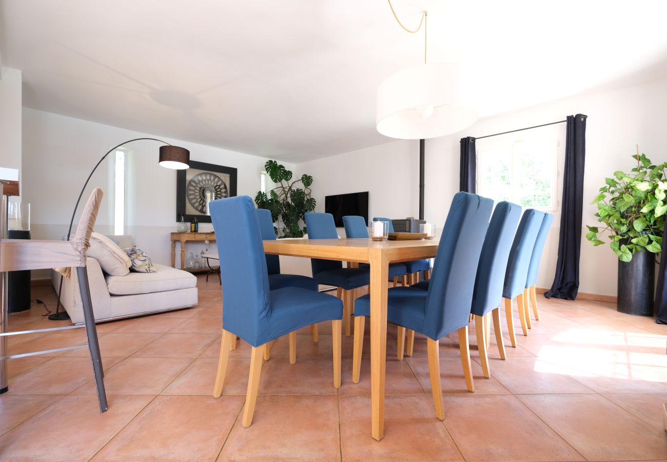 Villa in Puget - Vacation rental house with pool PUGET LS2-442