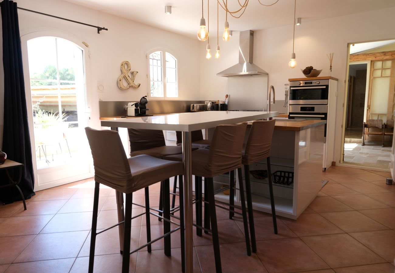 Villa in Puget - Vacation rental house with pool PUGET LS2-442