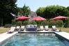 Villa in Cavaillon - Vacation rental farm with pool LES VIGNERES LS2-17 Villa in Cavaillon - Vacation rental farm with pool LES VIGNERES LS2-17