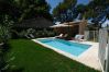 Villa in Mouriès - Air-conditioned villa heated pool Alpilles, sleeps 8