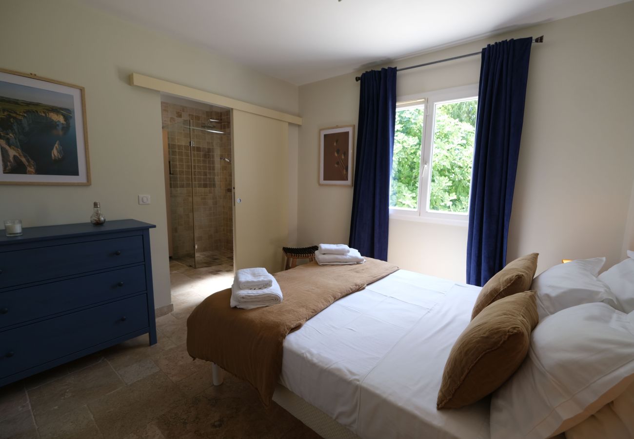 Villa in Saint-Cannat - Luxury air-conditioned villa pool views Aix-en-Provence