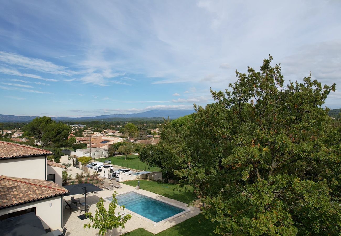 Holiday rental in Pernes-les-Fontaines villa for rent Ventoux view