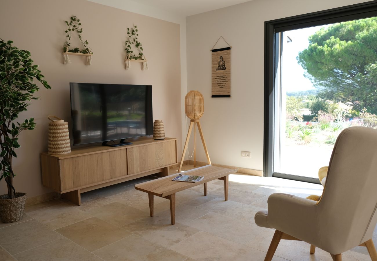 Villa in Pernes les Fontaines - Villa with heated pool and Ventoux View in Pernes