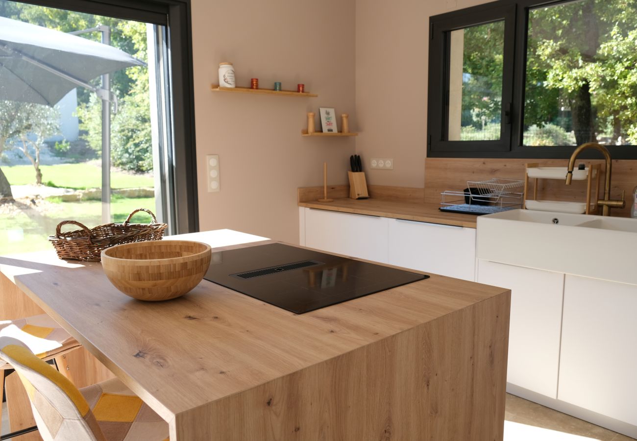 Villa in Pernes les Fontaines - Villa with heated pool and Ventoux View in Pernes