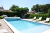 House in Mouriès - Air-conditioned villa with pool Mouriès Alpilles sleeps 8