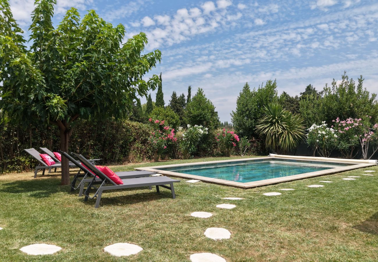 House in Plan-d´Orgon - Holiday rental with pool in the Alpilles for 6 people