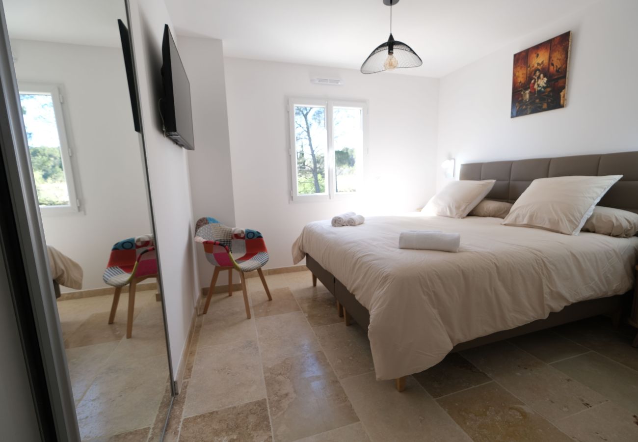 Villa in Saint Remy de Provence - Air-conditioned villa heated pool Alpilles view St-Rémy