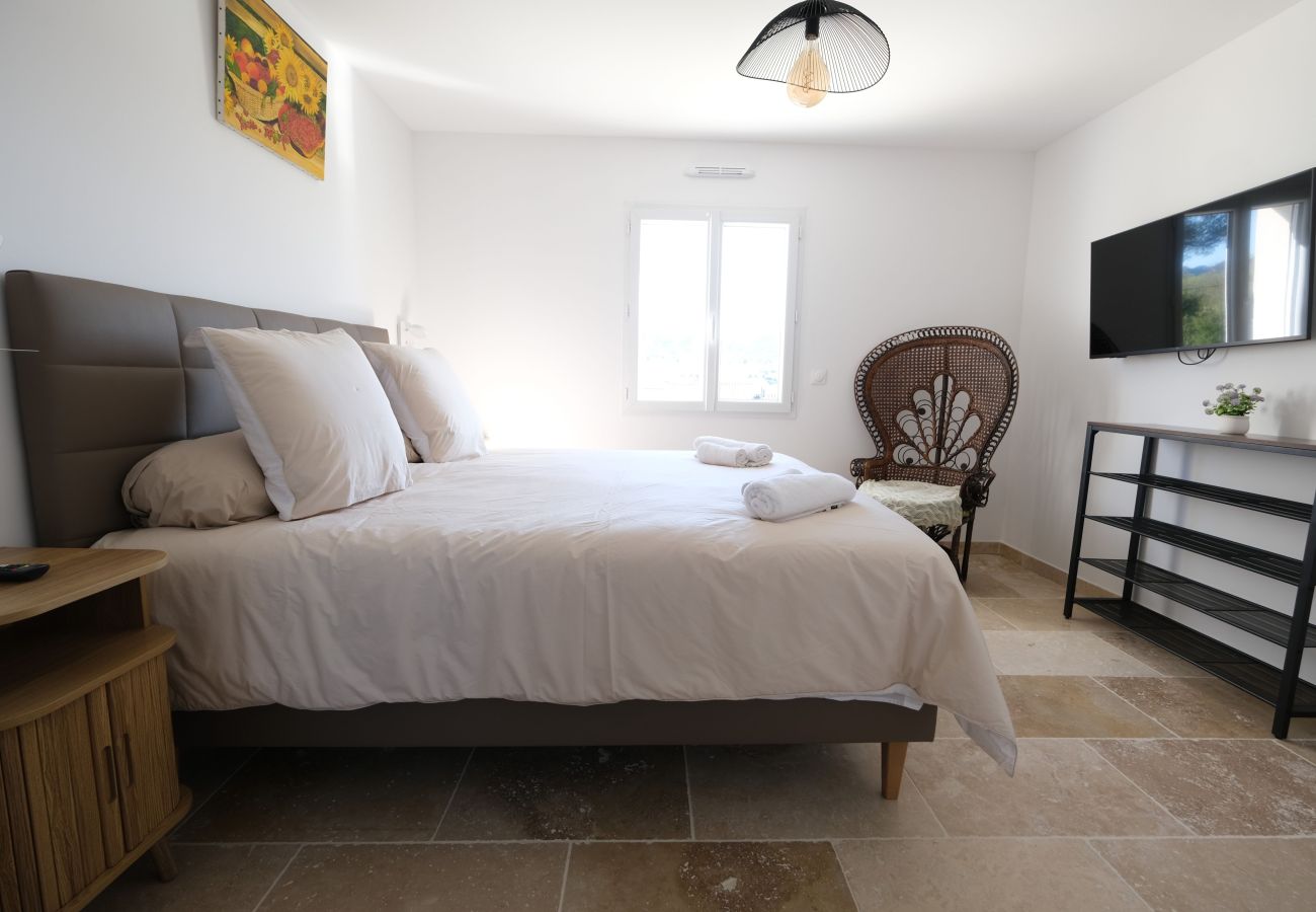 Villa in Saint Remy de Provence - Air-conditioned villa heated pool Alpilles view St-Rémy