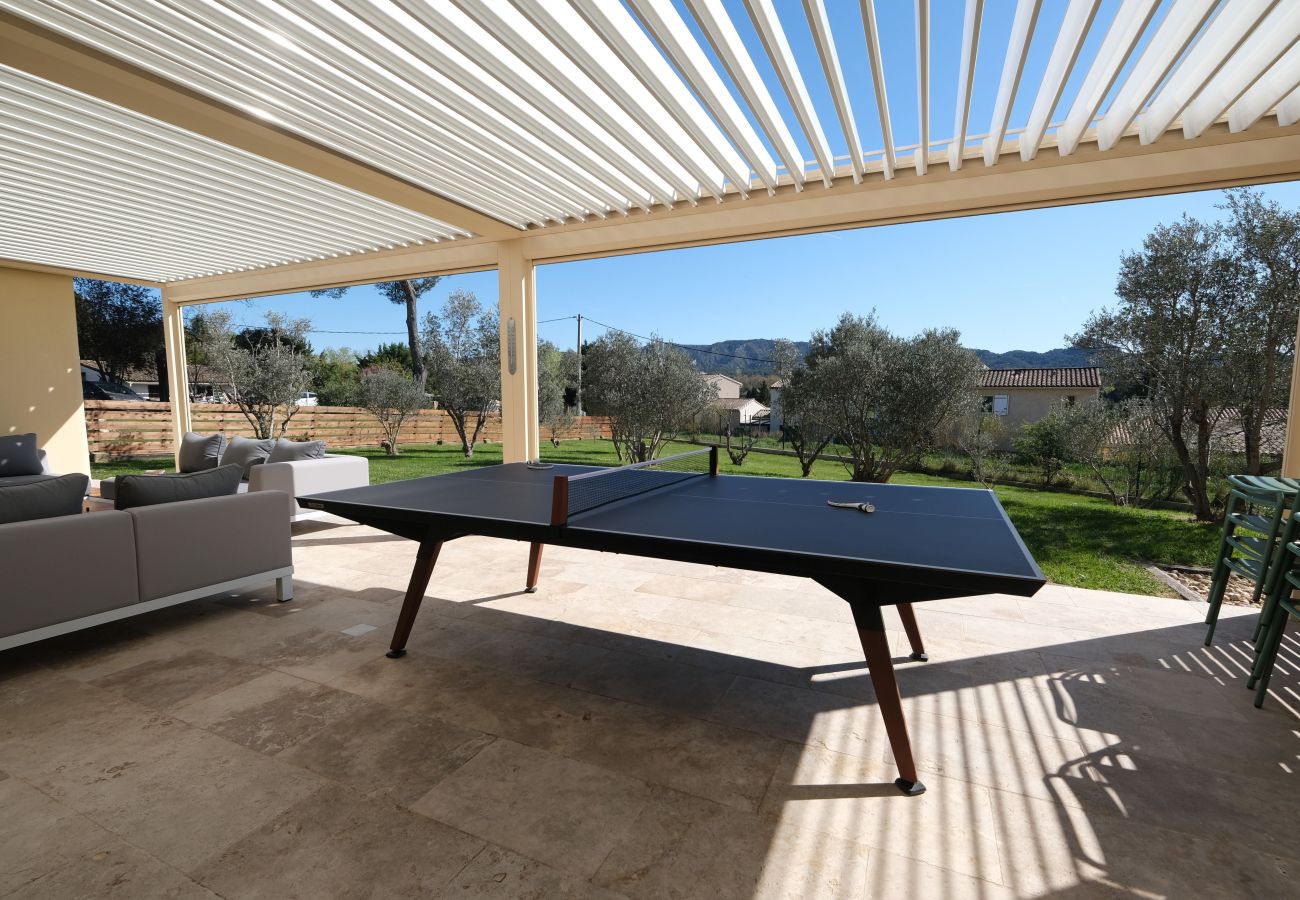 Villa in Saint Remy de Provence - Air-conditioned villa heated pool Alpilles view St-Rémy