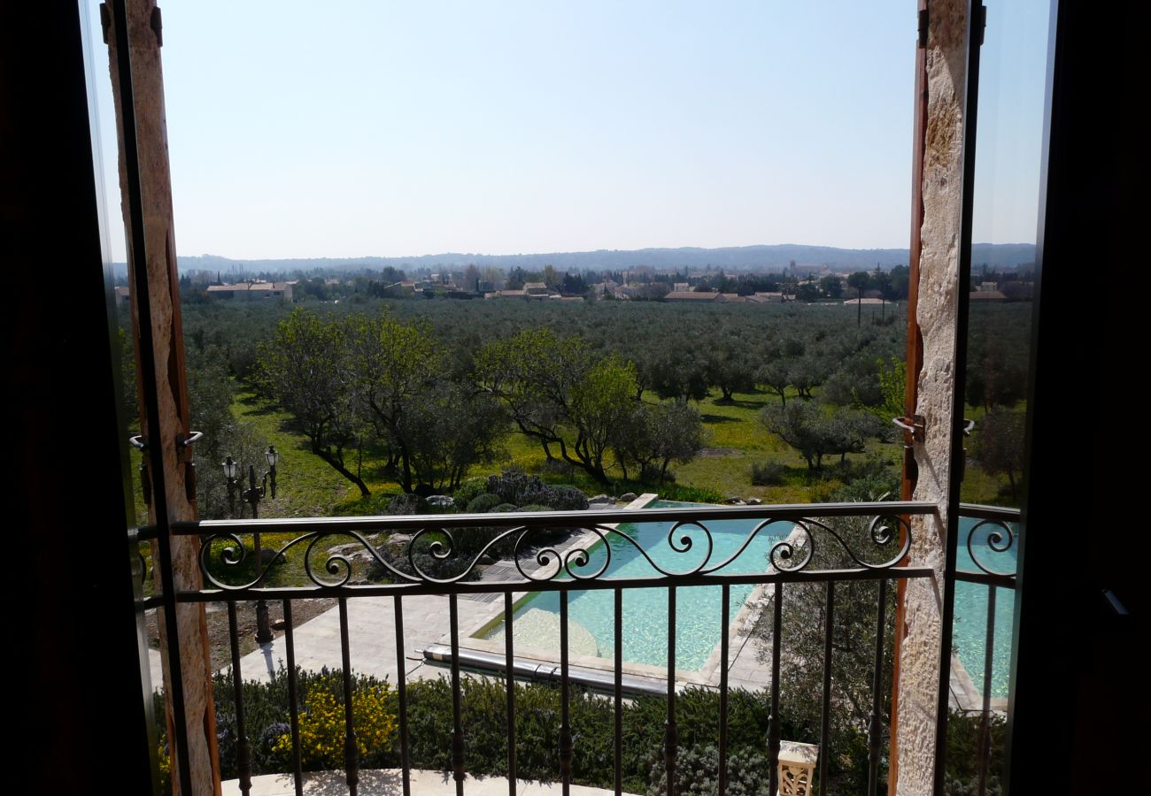 Villa à Mouriès - Location vacances maison piscine MOURIES LS1-174.