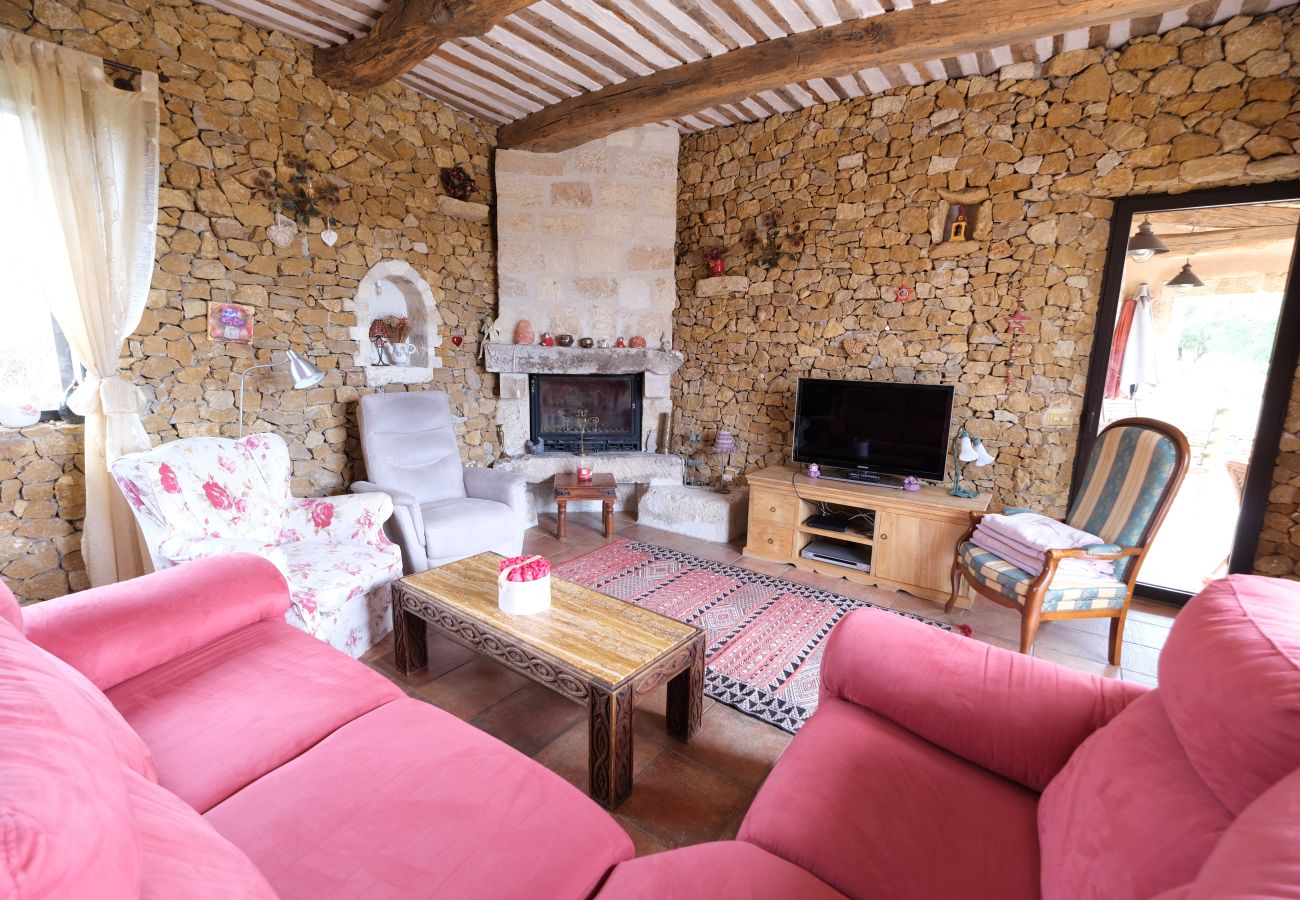 Villa à Mouriès - Location vacances maison piscine MOURIES LS1-174.