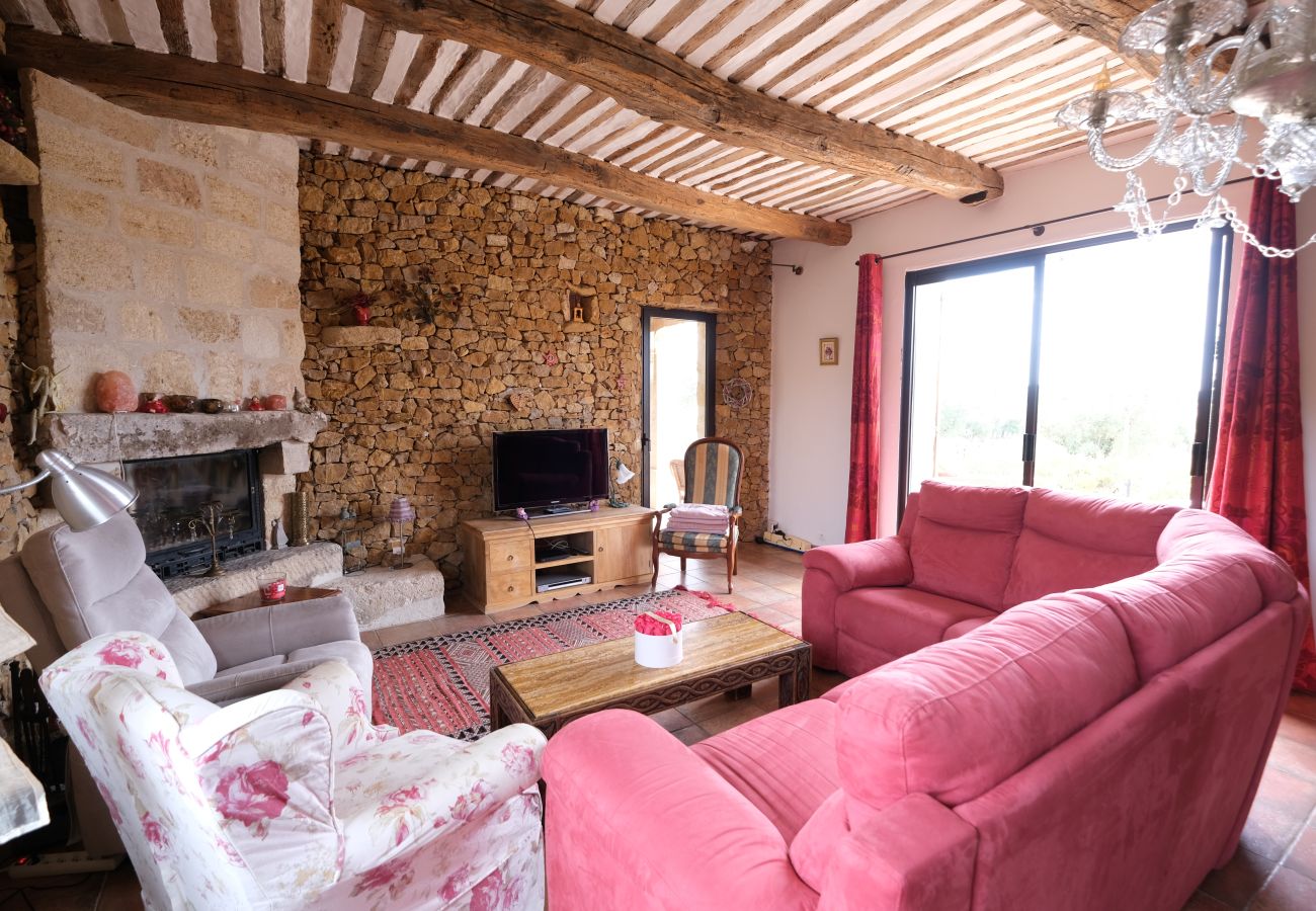 Villa à Mouriès - Location vacances maison piscine MOURIES LS1-174.