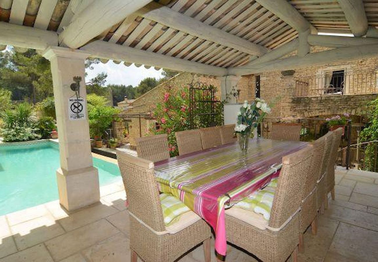 Villa à Orgon - Location vacances maison piscine ORGON LS1-57.