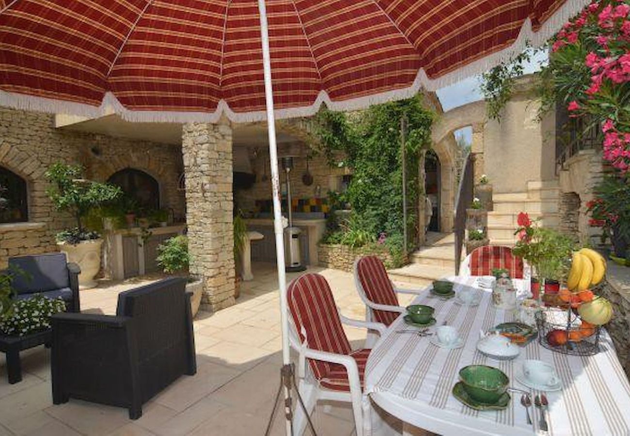 Villa à Orgon - Location vacances maison piscine ORGON LS1-57.
