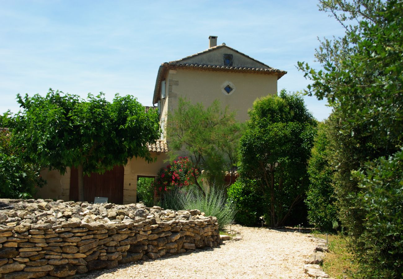 Villa à Gordes - Location vacances maison piscine GORDES LS2-107.