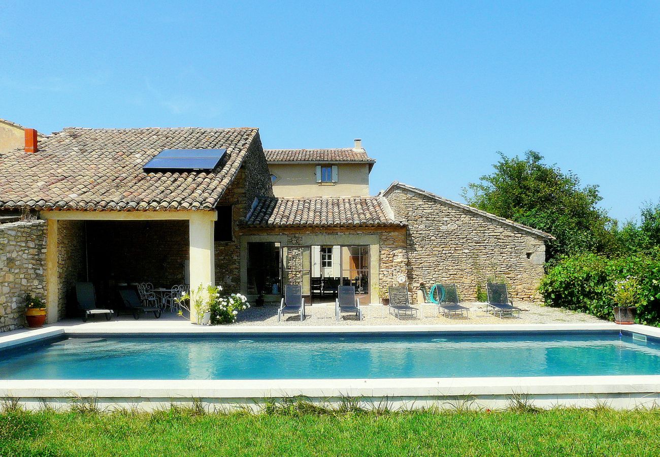 Villa à Gordes - Location vacances maison piscine GORDES LS2-107.