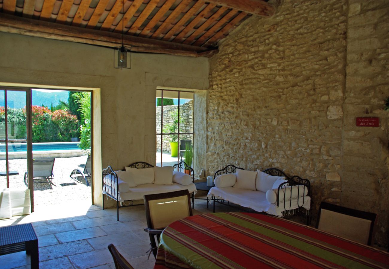 Villa à Gordes - Location vacances maison piscine GORDES LS2-107.