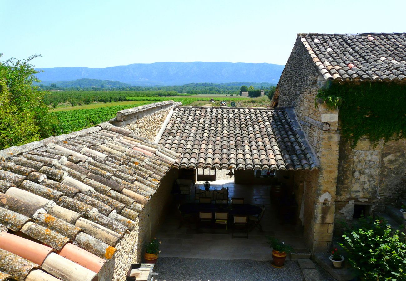 Villa à Gordes - Location vacances maison piscine GORDES LS2-107.