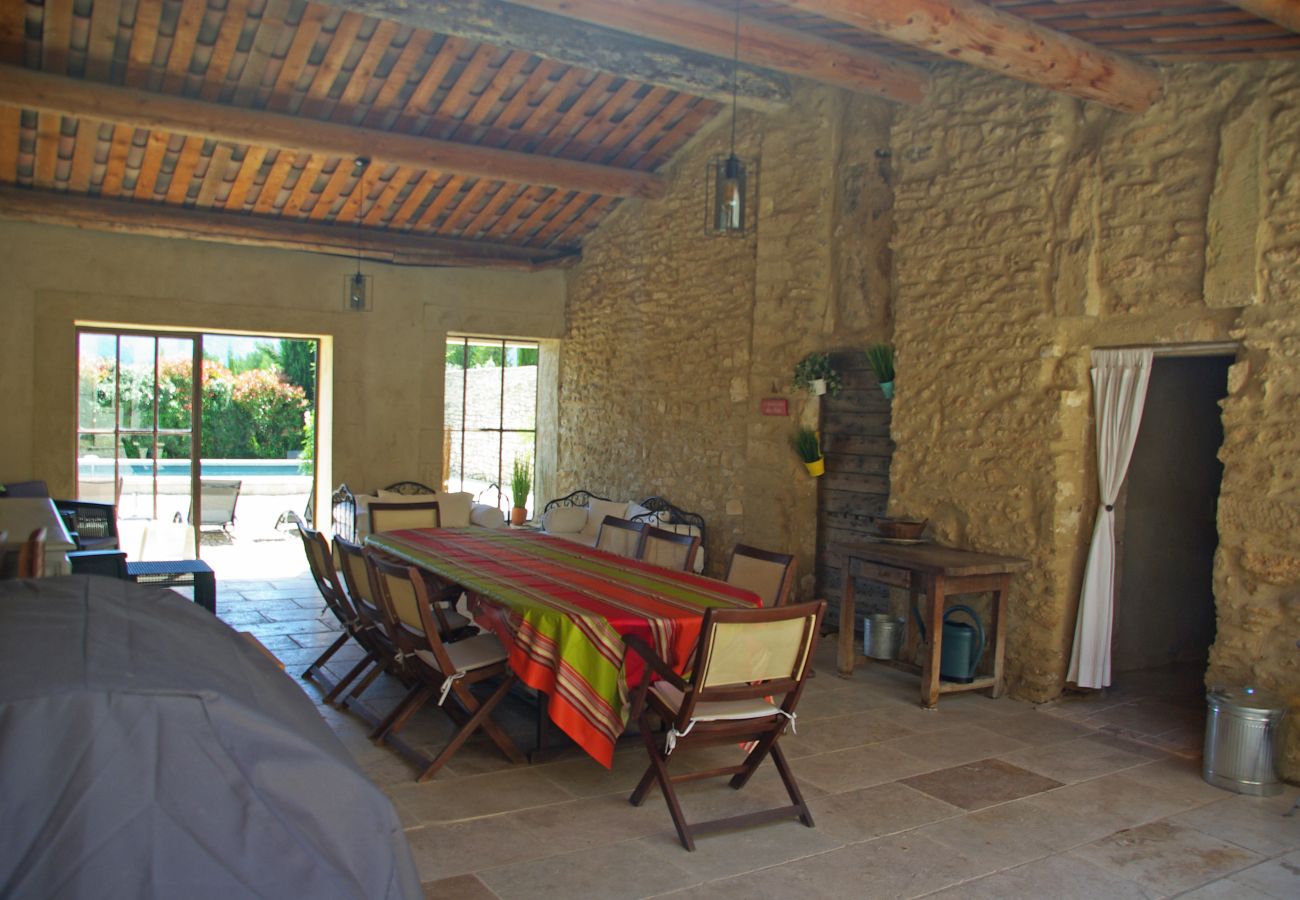 Villa à Gordes - Location vacances maison piscine GORDES LS2-107.