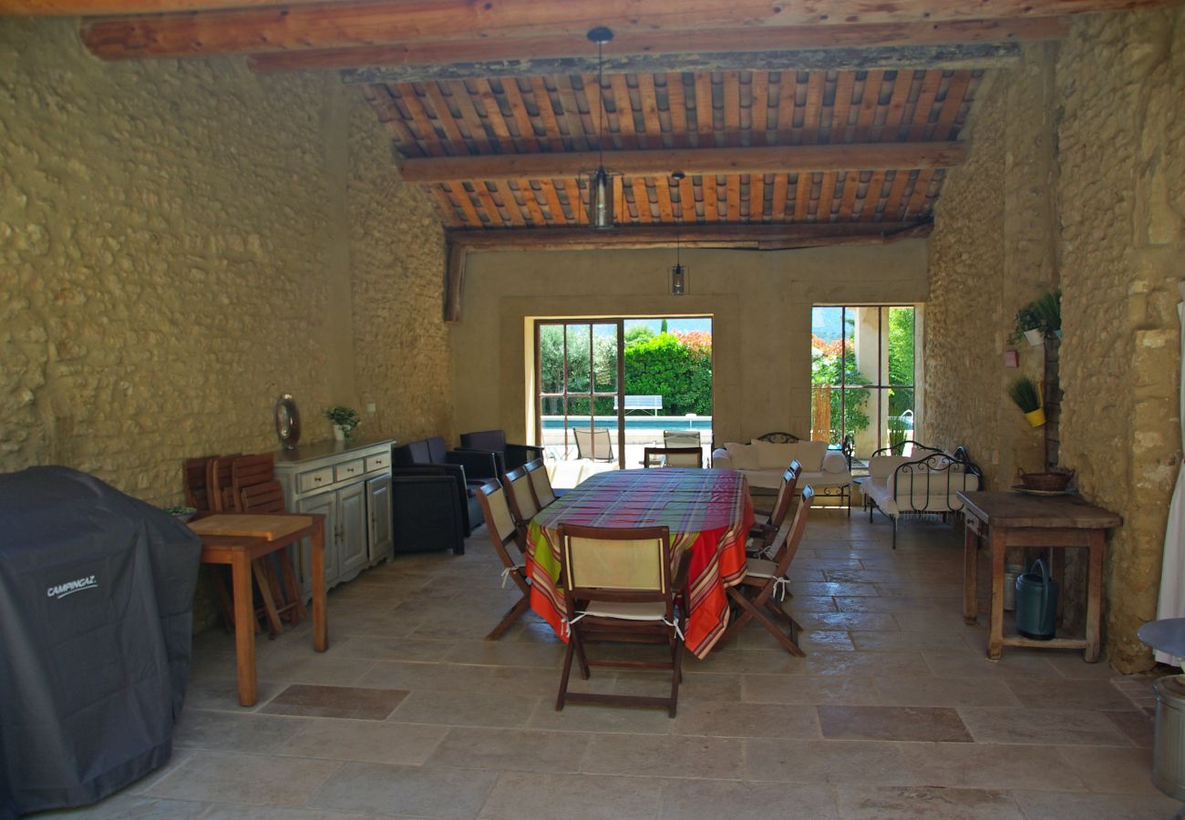 Villa à Gordes - Location vacances maison piscine GORDES LS2-107.