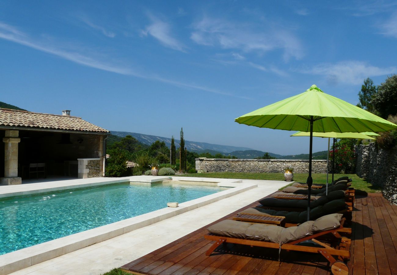 Villa à Lacoste - Location vacances maison piscine LACOSTE LS2-239.