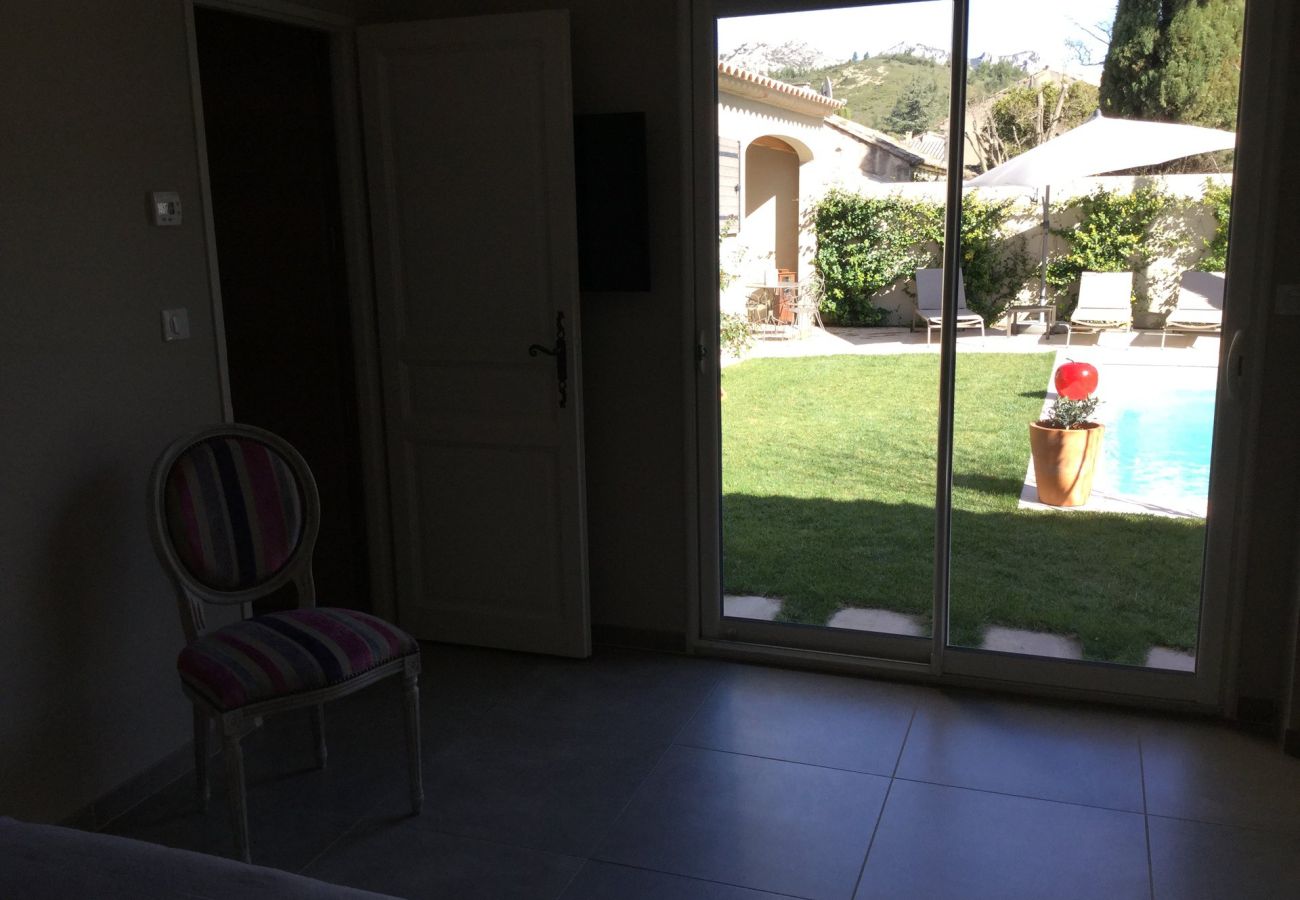 Villa à Aureille - Location vacances maison piscine AUREILLE LS1-277.