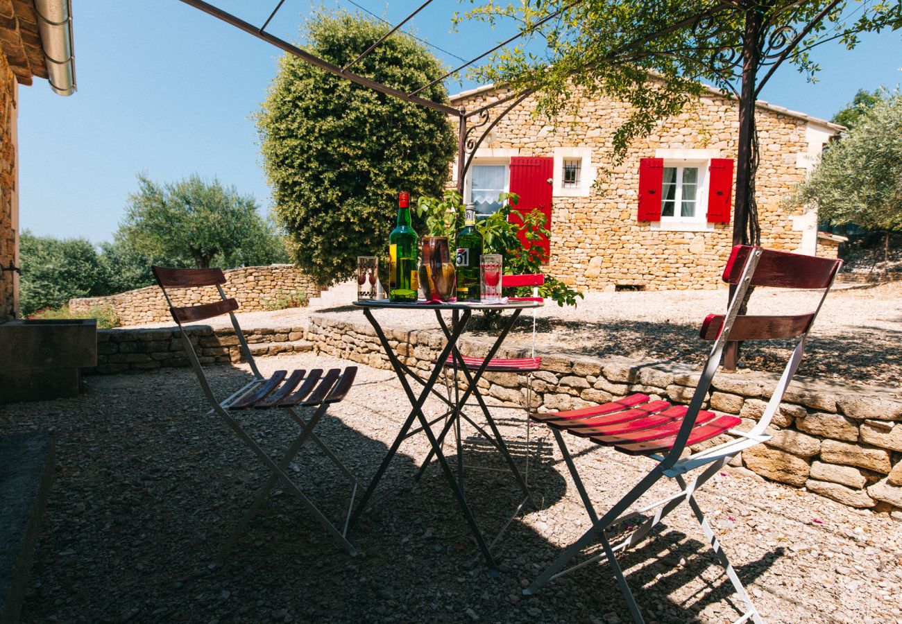 Maison à Lioux - Location vacances maison piscine LIOUX LS2-92.