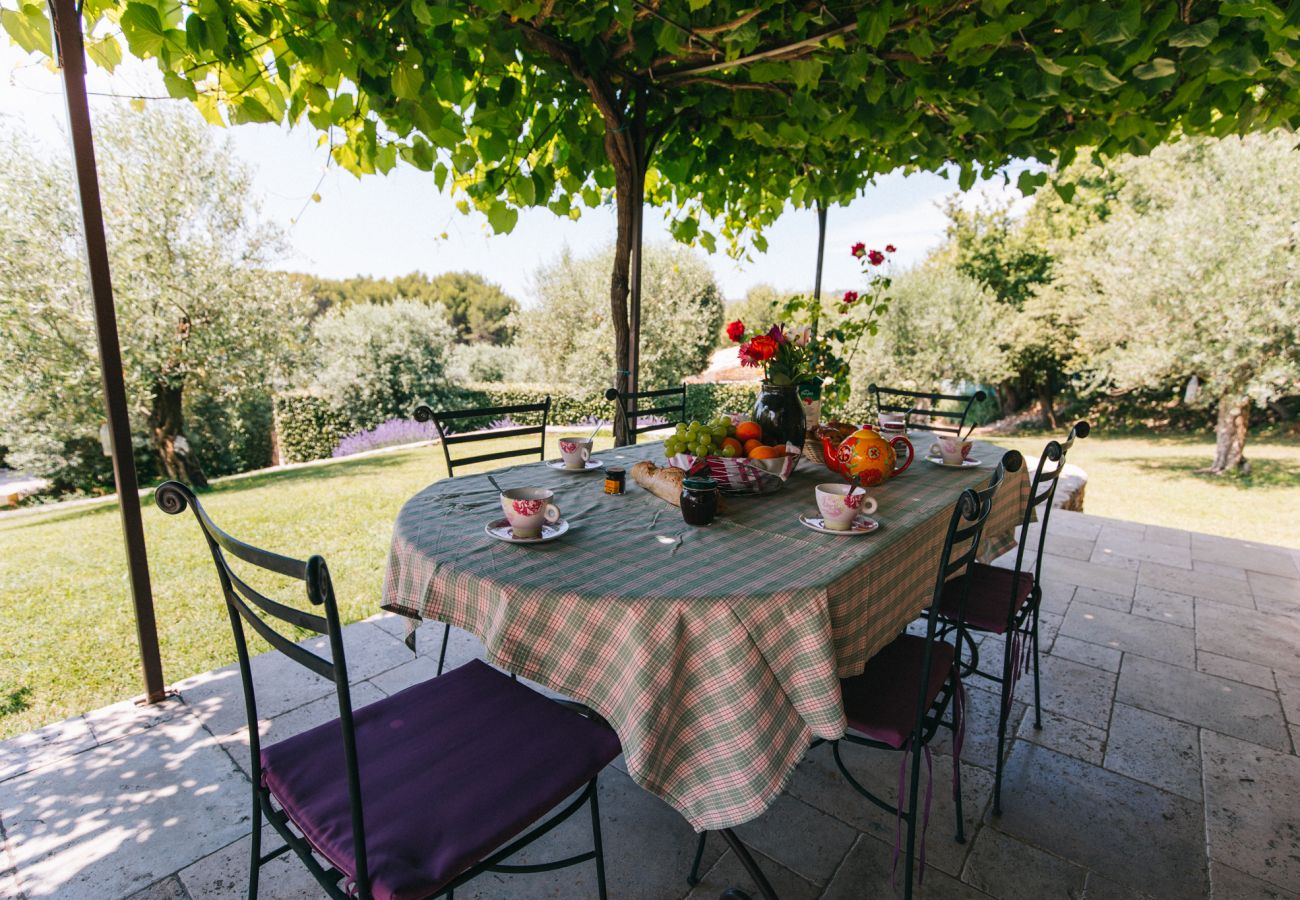 Maison à Lioux - Location vacances maison piscine LIOUX LS2-92.