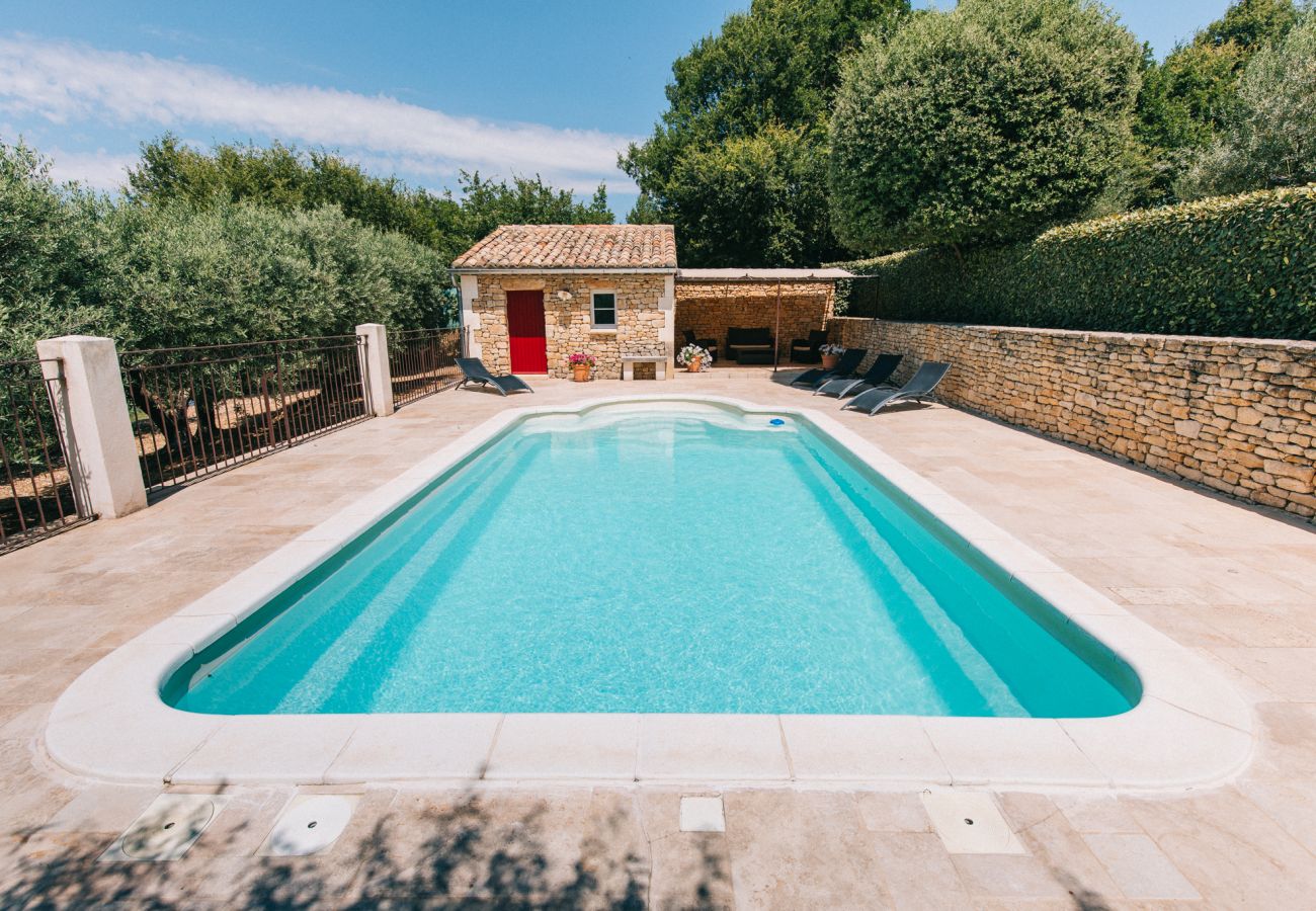 Maison à Lioux - Location vacances maison piscine LIOUX LS2-92.