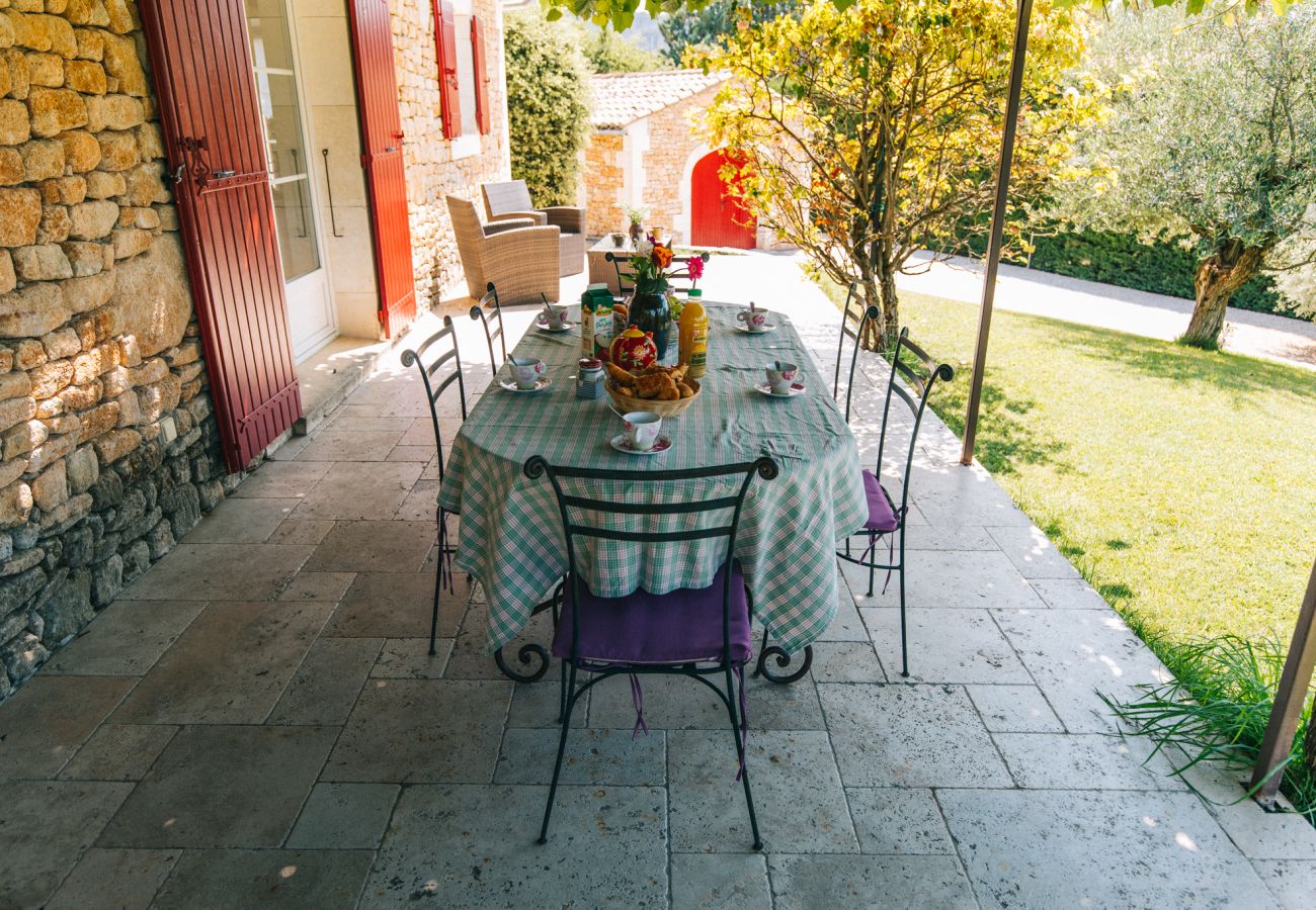 Maison à Lioux - Location vacances maison piscine LIOUX LS2-92.
