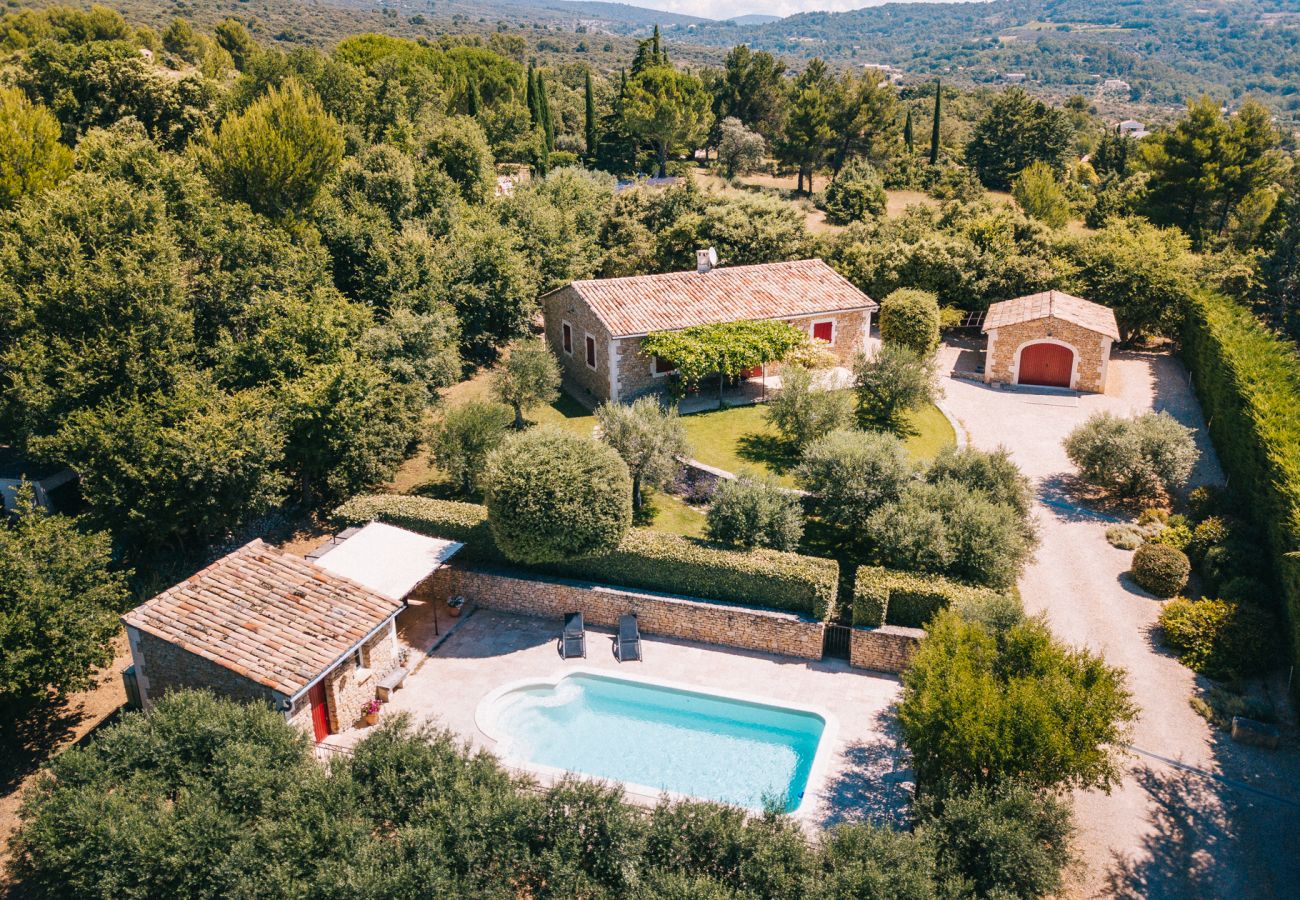 Maison à Lioux - Location vacances maison piscine LIOUX LS2-92.