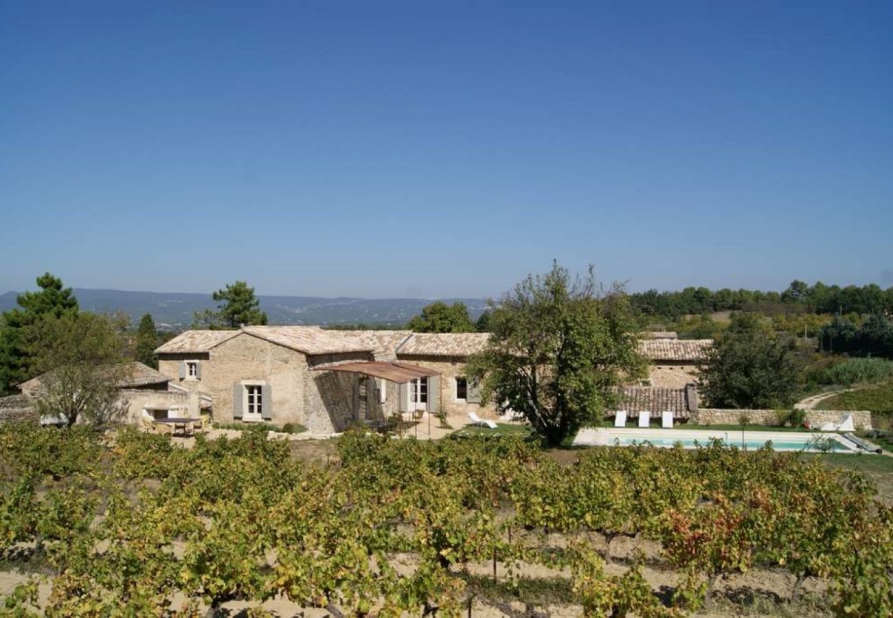 Villa à Oppède - Location vacances maison piscine OPPEDE LS2-114.